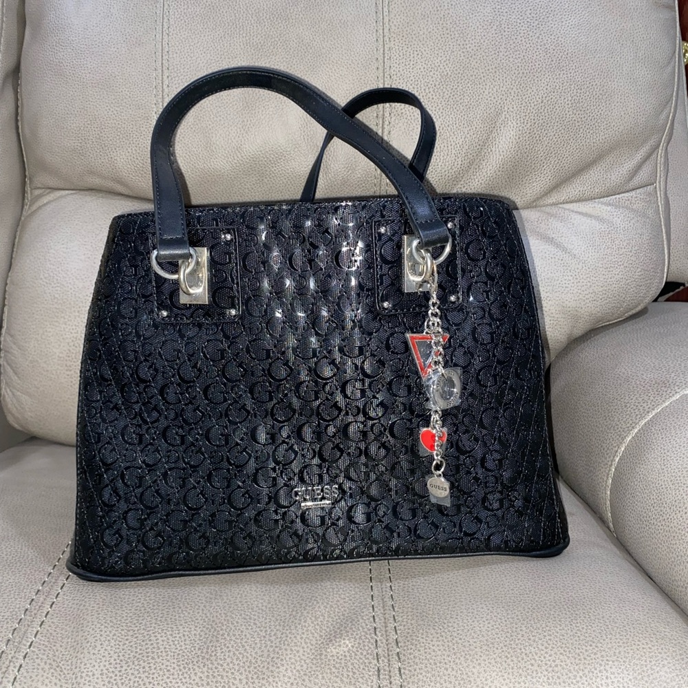 Guess black handbag/purse